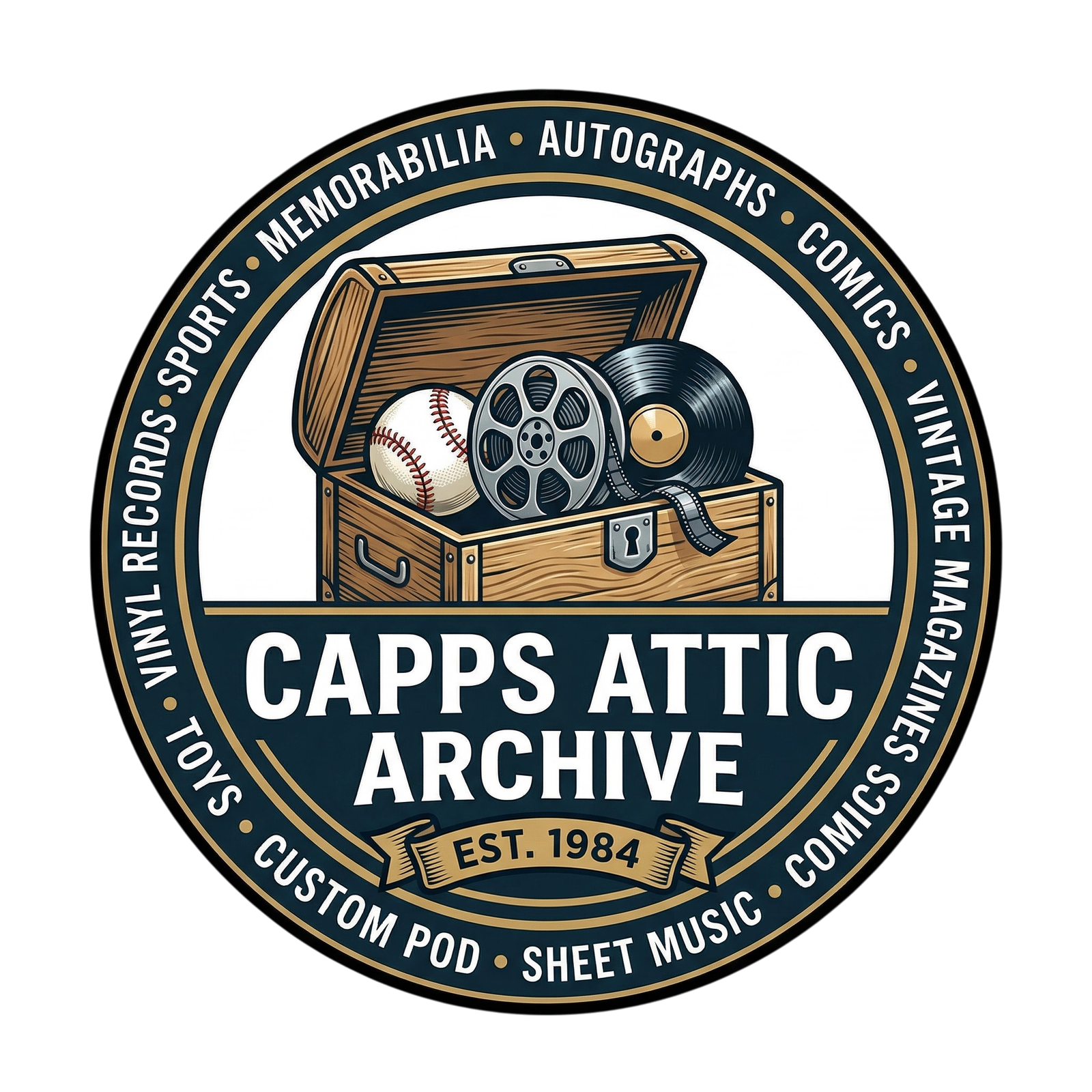 Capps Attic Archive logo